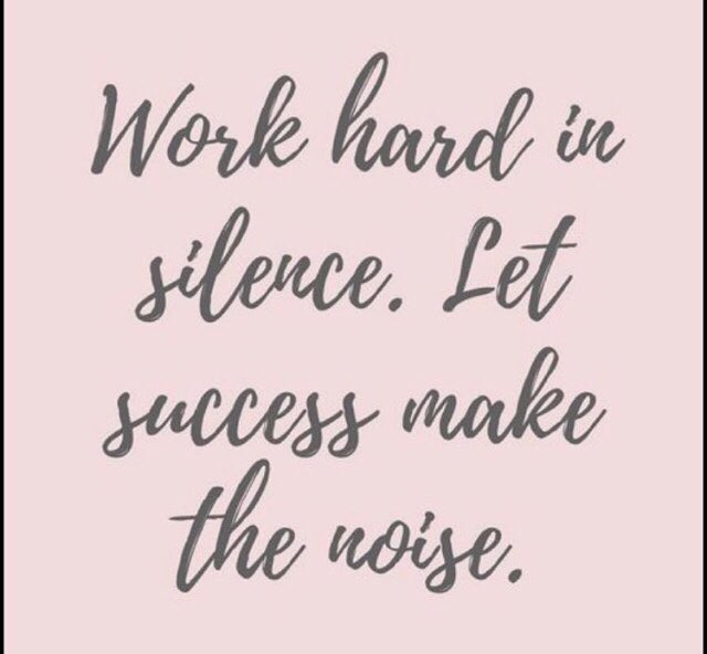 LoveYourBodyJ's tweet photo. Couldn’t relate more! I may not always be shouting about it but if I’m working hard behind the scenes you may or may not hear from me. But trust the process and eventually my success will tell you my story. Watch this space. 🙋🏼‍♀️💖 https://t.co/gI2dDJcpAz