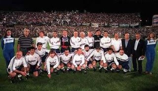 InfoCervecero's tweet photo. [EFEMÉRIDES]

Un día como hoy pero de 1995, el conjunto Cervecero jugaría una amistoso frente a Nacional (URU) para inaugurar el mítico y hermoso Estadio Centenario.

Cuántas historia se vienen a nuestra cabeza.. ¿Cuál es la experiencia que se ganó un lugar en tu memoria eterna? https://t.co/tZepdq84Zv