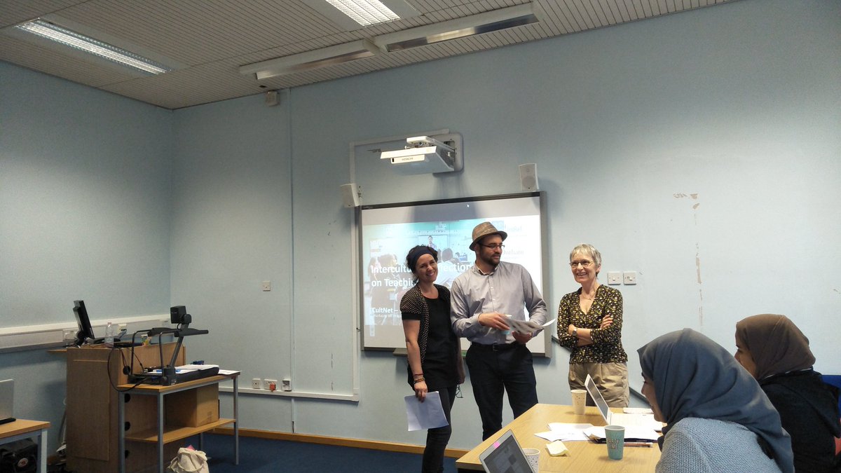 CultnetGlobal's tweet photo. Taha Rajab, @TetiDragas &amp; Nicola Reimann presented: Exploring the role of intercultural reflective practice in enhancing teaching and internationalising academic development. Video recalls are a great way to stimulate refective teaching #Cultnet2019 https://t.co/yahn3BKrZN