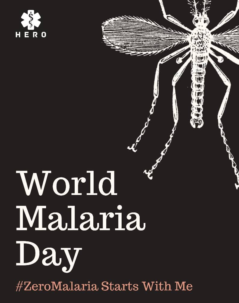 HeroCameroon's tweet photo. On this #WorldMalariaDay we have a simple message for you: Zero Malaria Starts With You. Wanna know how?
1. Sleep under mosquito nets (insecticide treated).
2. Avoid stagnant water around your home/work environment.
3. Avoid bushes/piles of dirt around your home/work environment. https://t.co/9szXMWiK0z