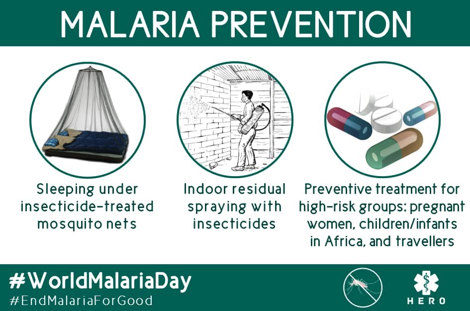 HeroCameroon's tweet photo. 4. If you are pregnant, take your malaria prophylaxis.
5. Complete your treatment if you have malaria.
#NoMalariaStartsWithYou
#WorldMalariaDay 
#GoHERO https://t.co/hVy10Hh2f4