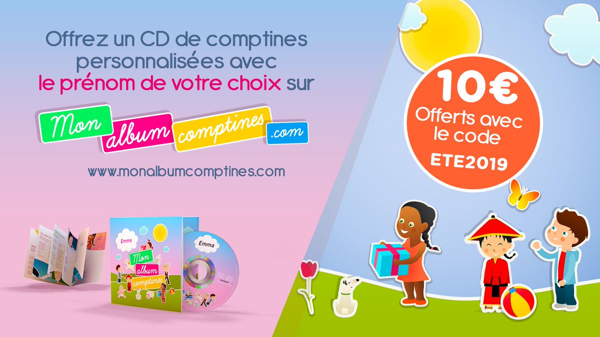 sonacom's tweet photo. BON PLAN !

Nous vous faisons profiter d'un code promo pour tout achat de votre Album Comptines.

Rendez-vous sur: https://t.co/EyABlbOBKh https://t.co/p9q75LFm6j