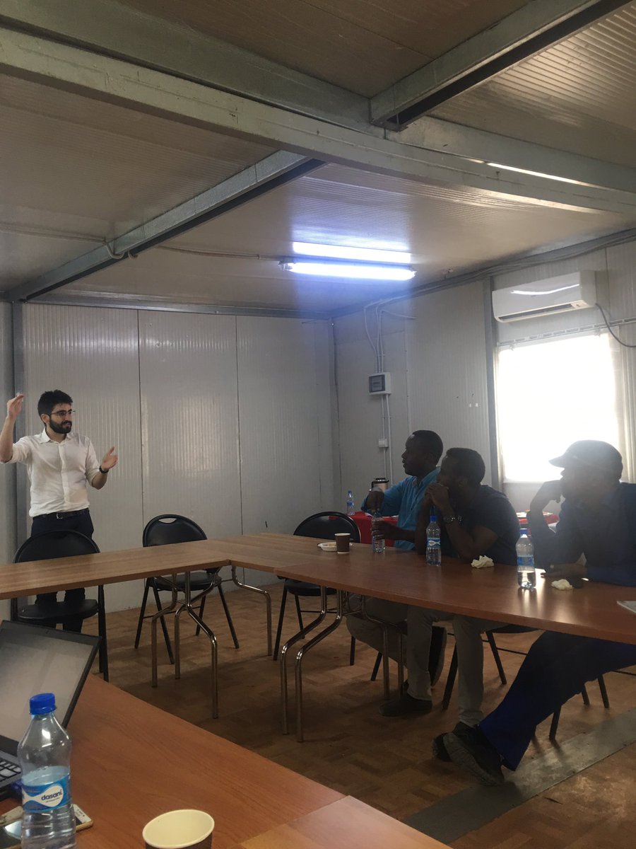 DSUBenadir's tweet photo. Busy day for team DSU, our technical team presented their findings from the recent site visit! Here is Francesco from UNHABITAT giving a short presentation on social housing designs. The process for designing &amp; planning 300 new homes in Benadir for IDPs has officially started! 🏡 https://t.co/W4nFyzFvRx
