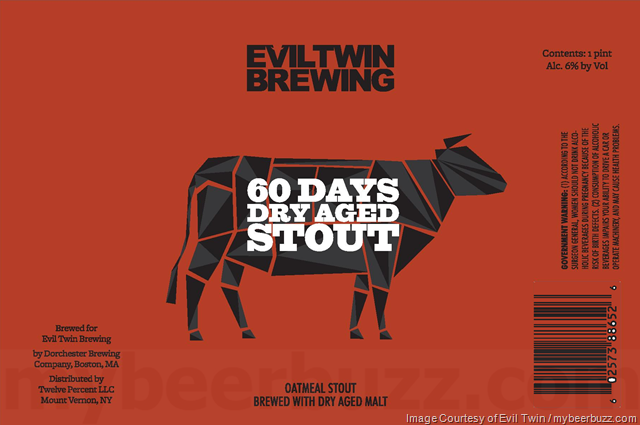 CraftBeerImport's tweet photo. 60 DAYS! The ever unique @EvilTwinBrewing has crafted an awesome 60 DAYS DRY AGED STOUT that you can get NOW @charbar_yyc. Try it with their ultra dry aged porterhouse steak for a TRULY well matched pairing. #60daysdryagedstout #craftbeeryyc #weekendplans #getitnow #steak &amp; #beer https://t.co/HALBL1YnYw
