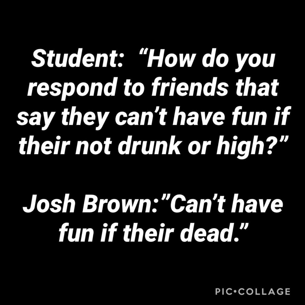 Prom Promise Day at SMHS. Josh Brown shared his story about the impacts of drinking and driving.  You could’ve heard a pin drop as he shared his powerful story.  <a href="/SMHS_Official/">House of CARDS ♣️♥️</a> <a href="/NewspaperSMHS/">SMHS Newspaper 🗞</a> <a href="/BerkCoSchoolsWV/">Berkeley Co. Schools</a> <a href="/rtmyers123/">robert myers</a> @MrsB_Riffle  #wearespringmills