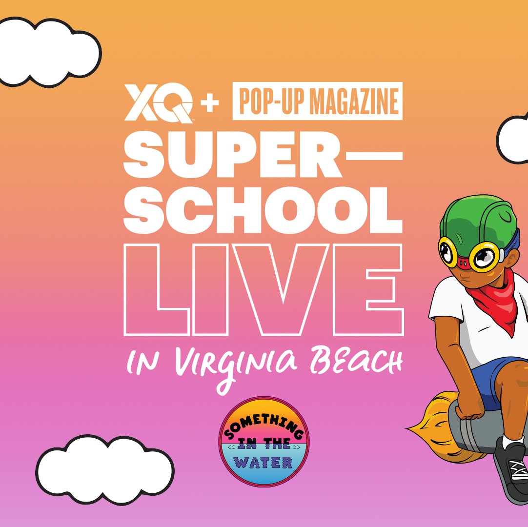 rolandsmartin's tweet photo. We’ll be at the last #XQLive show tonight in Virginia Beach! @XQAmerica @pharrell &amp; @PopUpMag are celebrating the heroes transforming America's high schools! #SITWFest https://t.co/ziKMLriYep