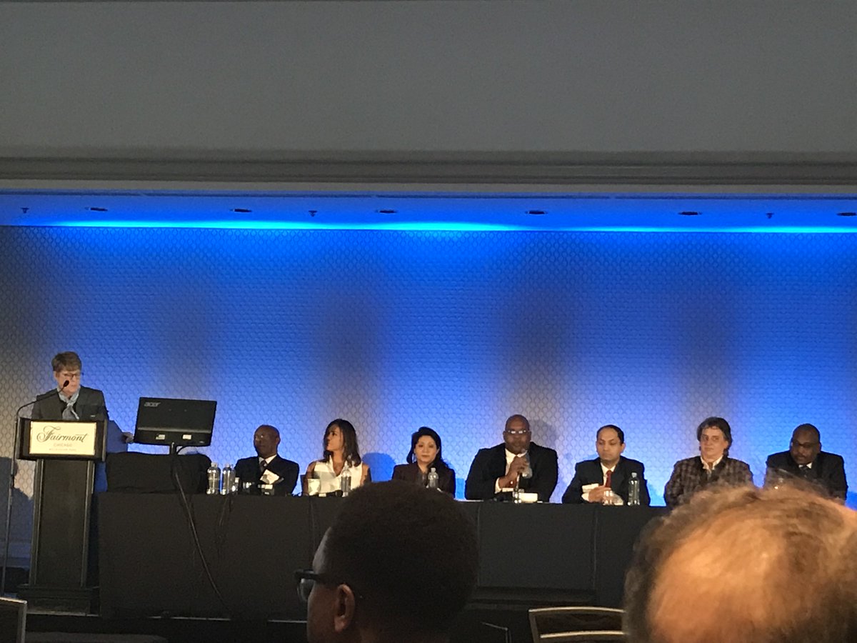 A_O_MD's tweet image. Dr. @PTermuhlen speaking at #SEW2019 on retention of a diverse medical workforce: alter group culture to create opportunity for equal participation.

@Surg_Education #ilooklikeasurgeon