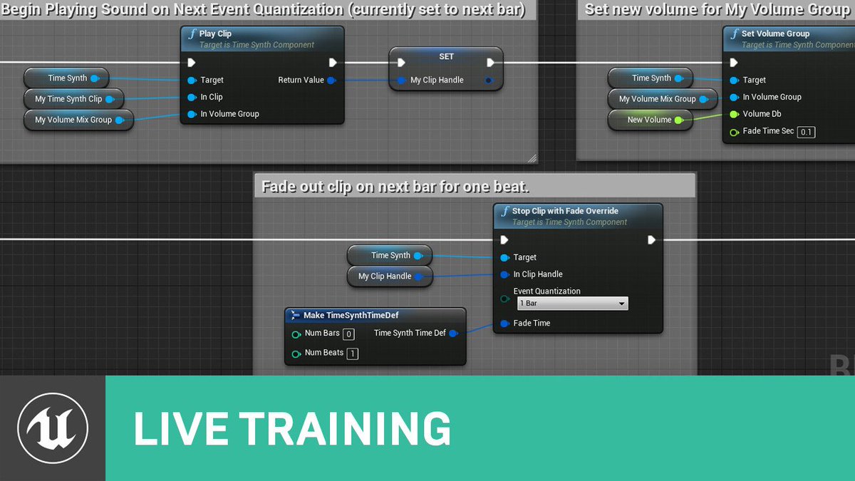 Unreal Engine 5 Ue5 On Today S Ue4 Livestream We Ll Be Sitting Down With Dannthr For A Demo On Creating Interactive Music Using Blueprints 11 Am Pdt 2 Pm Edt