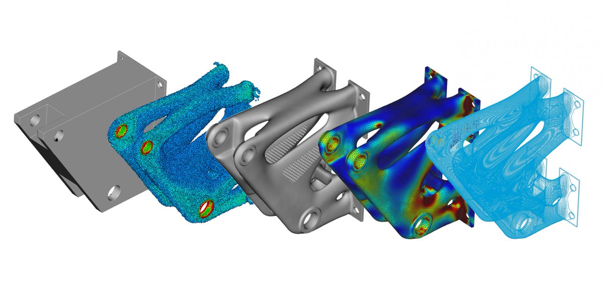 nTopology's tweet image. Whether you're new to #topologyoptimization or have been using it for some time, you'll want to hear in our latest blog post how data fields and #implicitmodeling are taking it to a new level. ntopology.com/blog/2019/04/2…