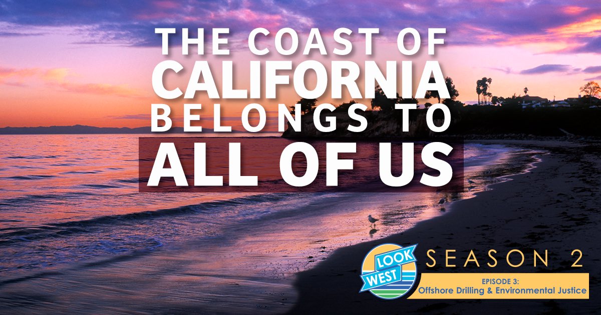 LookWestPod's tweet photo. NEW EPISODE 📣🎉

On today’s episode of #LookWest, @AsmMoniqueLimon sits down with Linda Krop from @EDC_Action and @LucasZucker from @CAUSE805  to discuss coastal protection and the lasting effects of the 1969 Santa Barbara oil spill. #CoastalProtections 🌊 https://t.co/MHOXmfg5tL