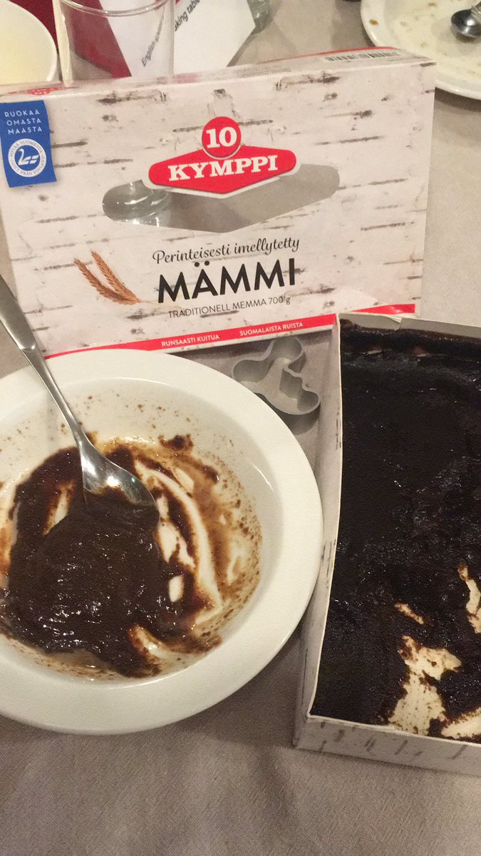JyriSoria's tweet photo. Hi @GordonRamsay! 
What is your favorite way to eat #finnish #mämmi? https://t.co/je5SqUj0f4
