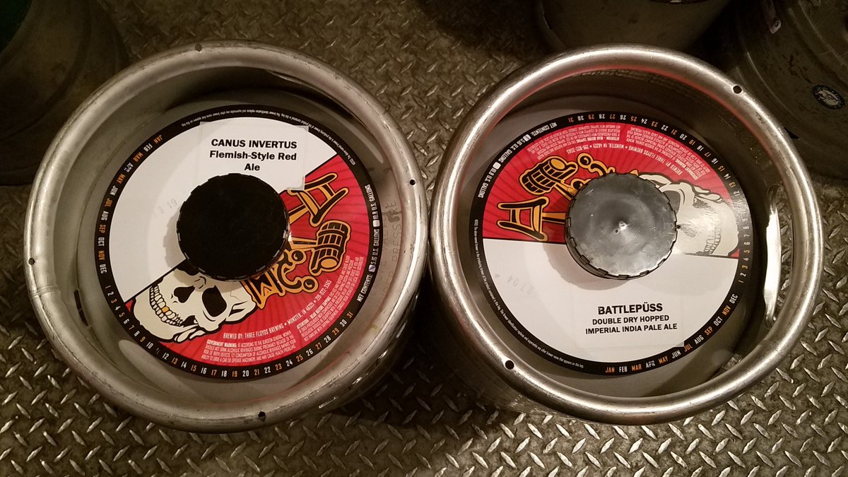 CraftsDraftsMKE's tweet photo. Guests visiting the @3floyds table at #CraftsAndDrafts on May 5th will be treated to these barrels! Enjoy! https://t.co/H3UHMAezyn