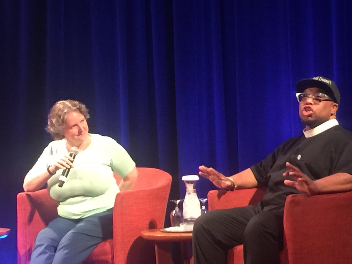 First guest: Mayor of Madison Wisconsin Satya Rhodes-Conway!! She’s been in office a week! ⁦<a href="/Think100Show/">Think100Show</a>⁩ #NAF2019