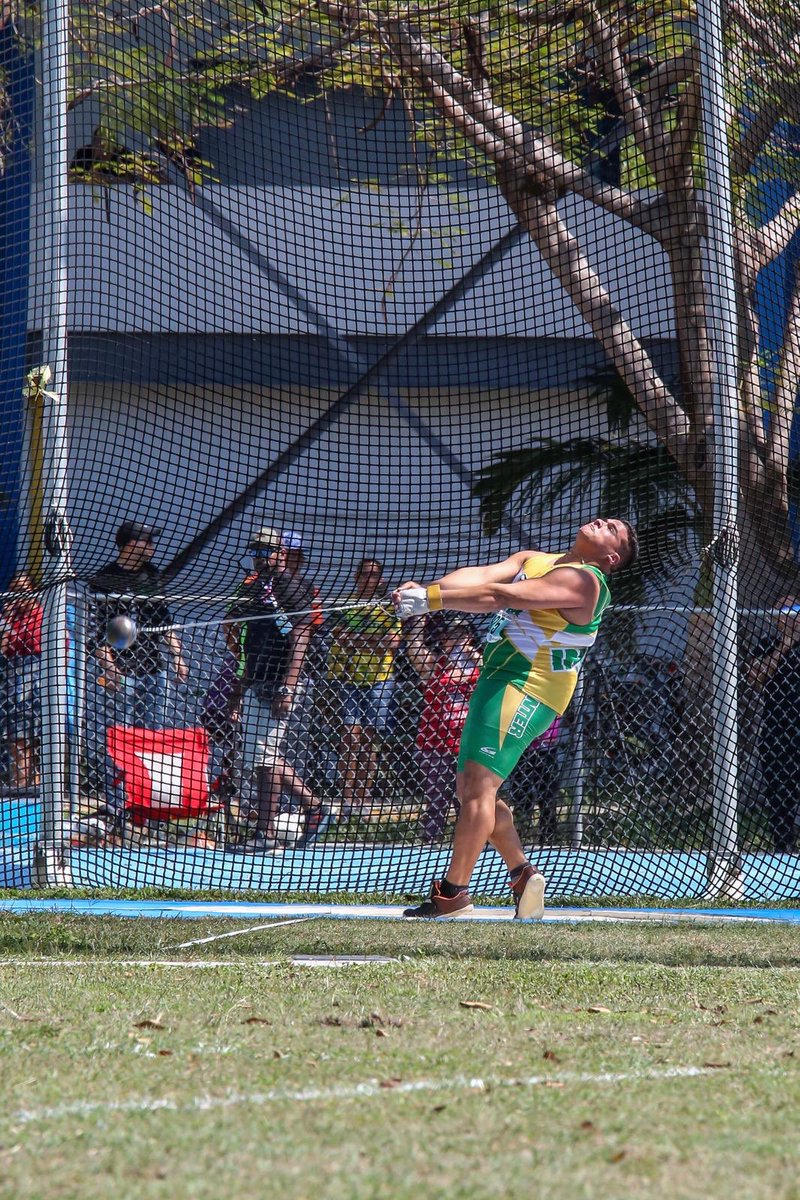 Inter_Deportes1's tweet photo. [1er Día Justas de Atletismo LAI 2019] 

🥈Plata para #Tigre Elías Pagán mejorando su marca personal con 55.97 en su primer año de participación 💪🏻🔥

¡Comenzamos sumando! 🥳
#TradiciónDeCampeones 🐯💚💛 https://t.co/rZ5HlJOVsG