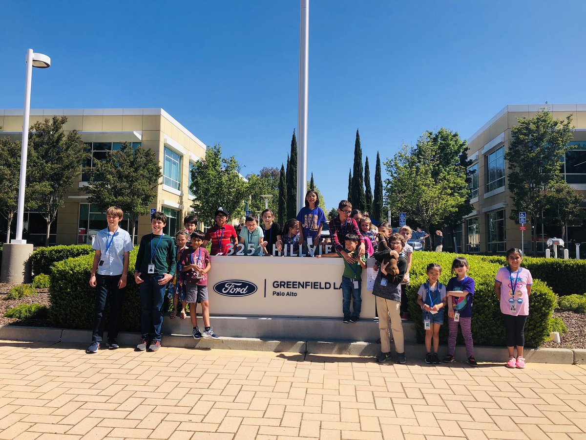 Ford Palo Alto kids having fun and learning about our future tech here at Greenfield Labs, Palo Alto! Innovators of Tomorrow! 
#TakeYourChildrenToWorkDay
#LifeatFord #FordPaloAlto#  @FordCareers @ford