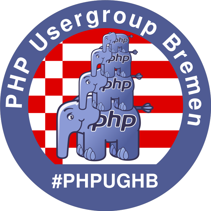 phpughb's tweet image. Habemus Logo! (So lange nix besseres vorbei kommt) ;) #phpughb #phpug #php #Bremen 
Wie findet ihr es?
github.com/phpughb/logo