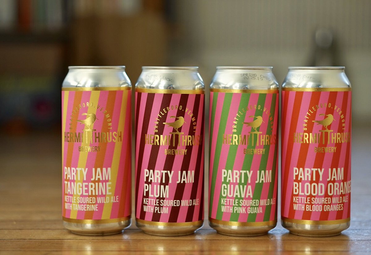 BrattleBeer's tweet photo. PARTY JAMZ ! Tangerine, plum, guava, blood orange—which will you try first ?! 🙌🏼 https://t.co/EFIcipPrUW