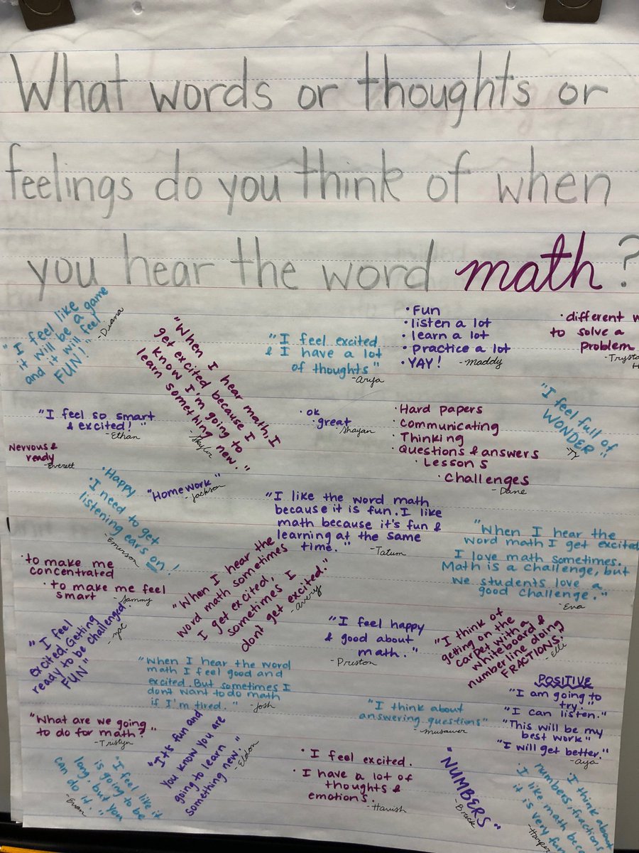 ccho01's tweet photo. Teacher Challenge: get your students to think of the word FUN when they hear math! #communitybuilding #math #3rdgrade https://t.co/Stej0qcGpO