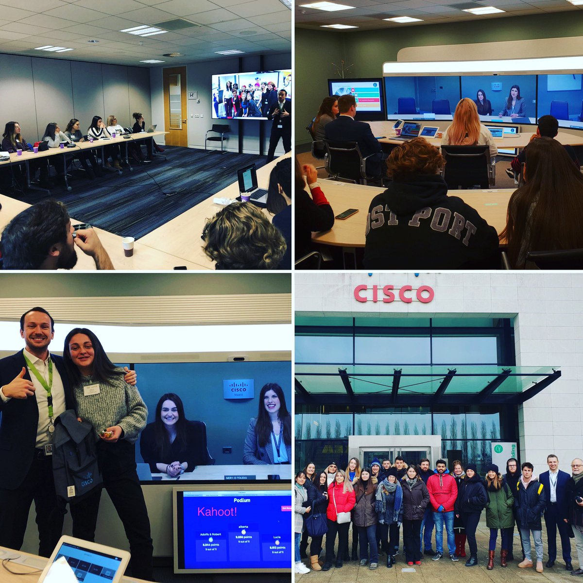 gocsapers's tweet photo. Thank you to FY18 #CSAPAlumni, Alexander Depypere, Jan Van de Vyver, Sara Jiménez, and Andrea Fernández, who recently presented our program to a group of International Relations and Global Business students from @HvA. They even finished the day off with a "Kahoot!" quiz - so fun! https://t.co/MEvaF4xnzz