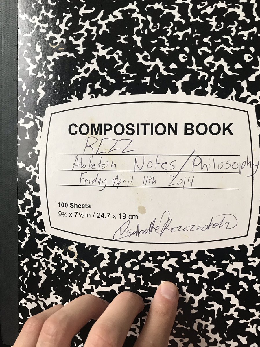 I literally manifested success by visualizing it and believing it 

My mom found this notebook which is super personal to me and I’m pretty mindblown reading shit I wrote in 2014 & how it’s all real now

Absolutely insane to be honest