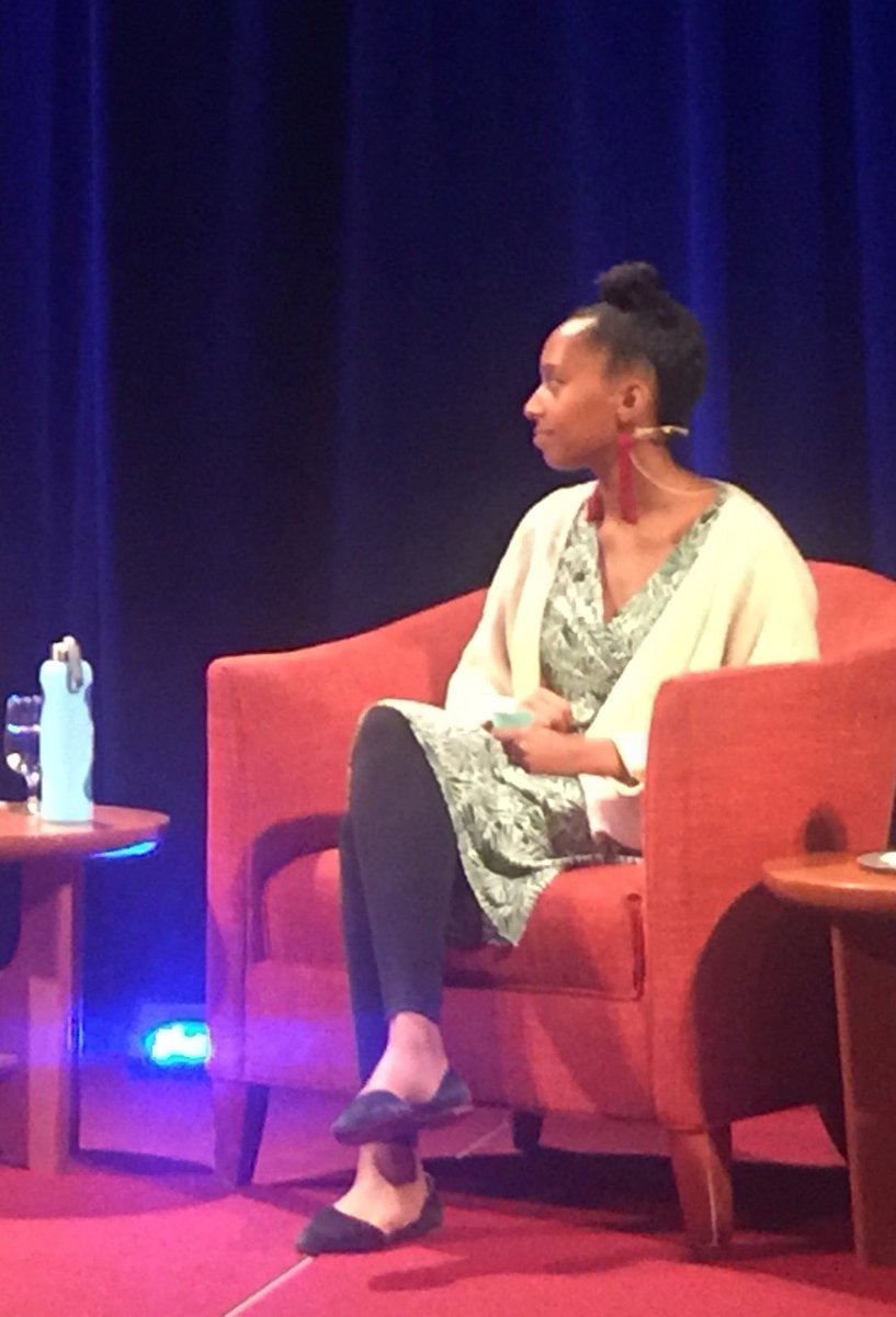 Zelalem Adefris - Climate Resilience Director at Catalyst Miami. These young women are on fire!!!  ⁦<a href="/Think100Show/">Think100Show</a>⁩ #NAF2019