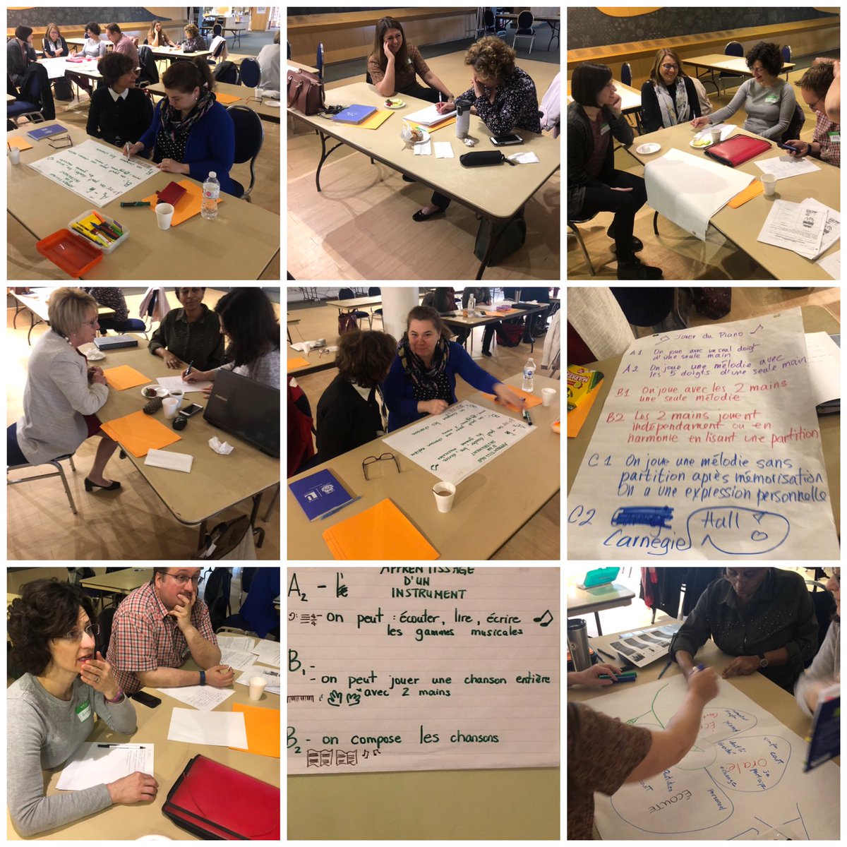 Over 90 @TCDSB_FSL grade 12 students will challenge the #DELF Exam this May. @TCDSB_FSL and @TDSB_fsl Teachers worked together on a co-terminus #DELF refresher. Power in numbers! Merci à @sdvlil et @_julieliu_tdsb #CEFR #CEFRontario #CECR #FSL