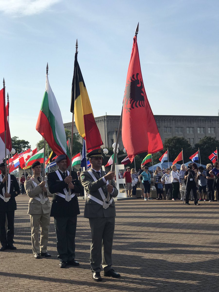 borameco1's tweet photo. #FlagRaising #NATO_ACT #NATO #NorfolkVA #Virginia #MinMbrojtjes https://t.co/2vCwp9Qkme