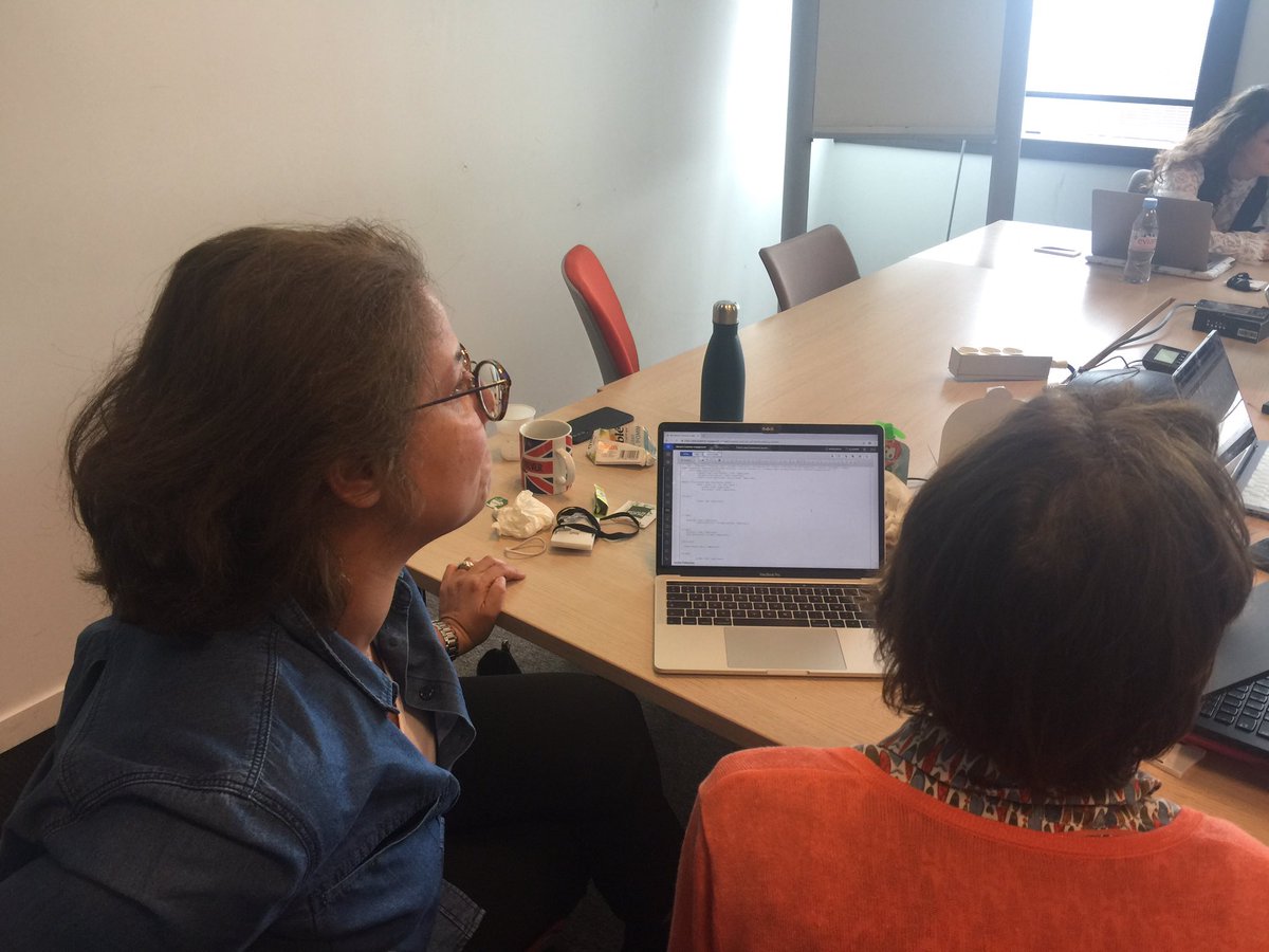 s_jezequel's tweet image. Proud of my Sales Enablement Team! Suzy, Françoise & Sylvie👍 Workshop for WCA beginners, #womencoding & #inclusiveIBM thinking of « alternate text » making sure blind people can access to images content from our communications #proudIBMer #beequal 🧡 @sophie8stanton @MN_MULLER