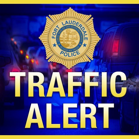 FLPD Traffic Alert graphic
