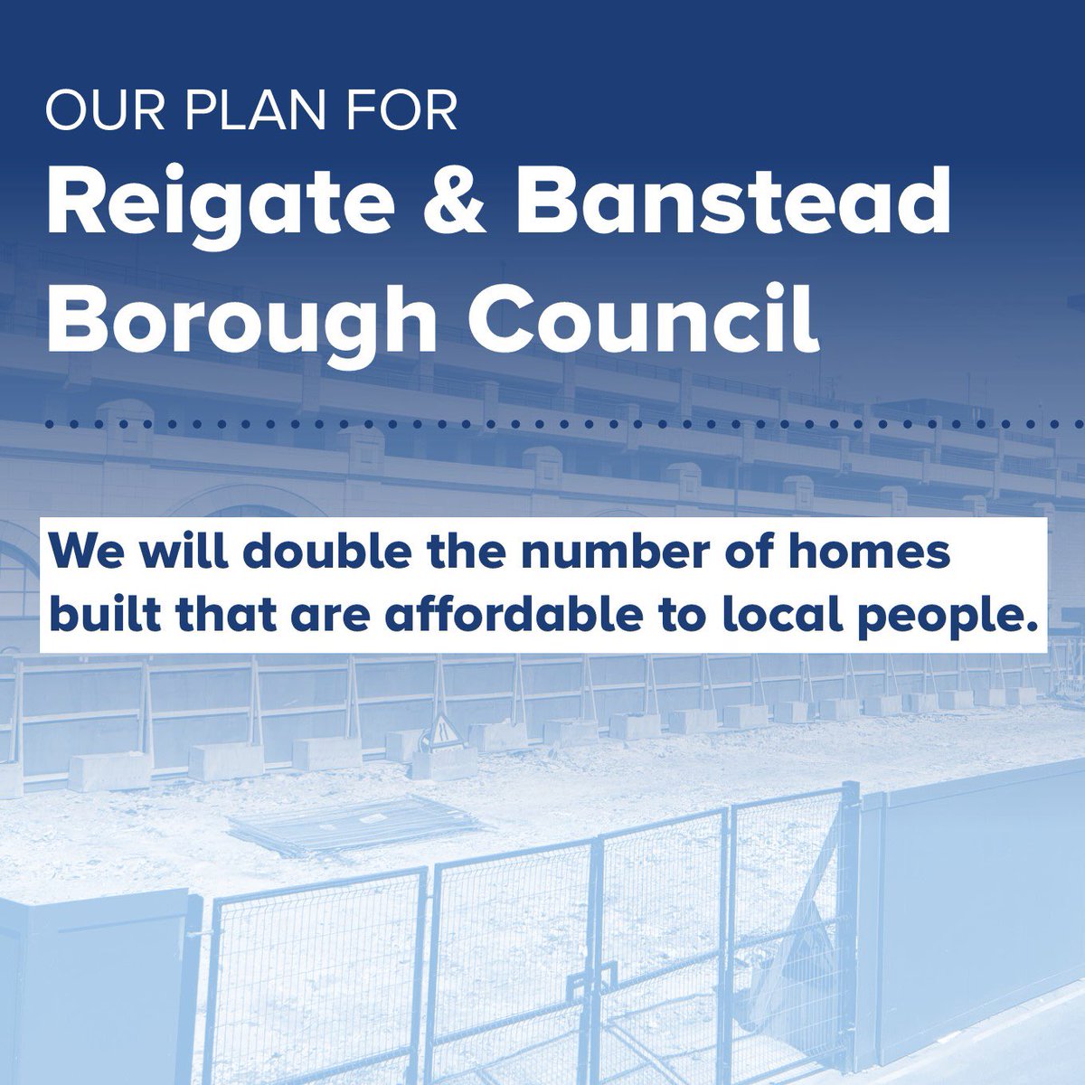 One of our pledges if we are elected to run the Council after 2nd May. Find out more about our aspirations for the Borough here: rbca.org.uk/manifesto