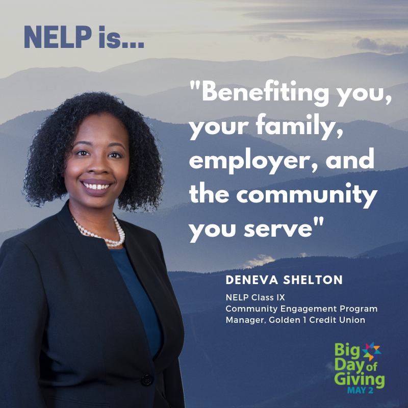 NELPSac's tweet photo. “NELP is a unique experience that will challenge you in unexpected ways. The person you become not only benefits you personally, but it also benefits your family, employer, and the community that you are now prepared to serve.” #BDOG19 #UpLevelingTheRegion #NELPleaders https://t.co/aXDxqoD5D2