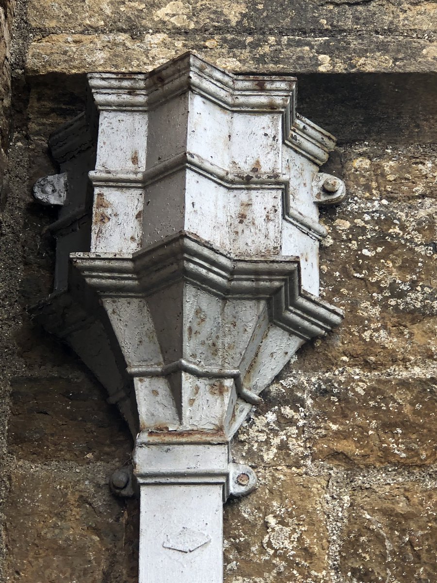 New project. We are the main contractors for the re-roofing of this grade 1 listed church in stainless round steel batten capping in Warwickshire, including the remaking of some beautiful gothic style hopper heads. #stainlesssteel #heritage