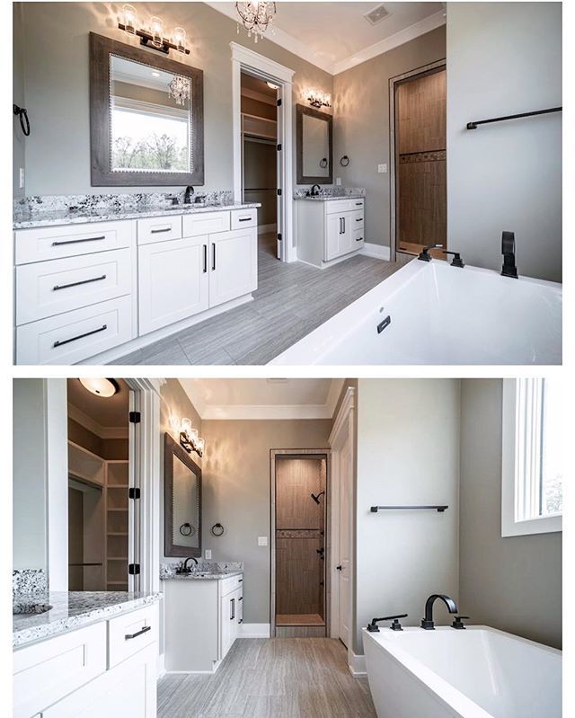 😍🤩 Stunning Master Bath From SMN 1022 La Maison Point 🤩😍
.
🛁🚿🏠
#customhomes #homedesigner #housedesigner #houseplan #masterbathroom #masterbathroomdesign #bathroomdesign #bathroom #bathroomvanity #masterbath #freestandingbath #freestandingtub #ba… bit.ly/2Psy9bf