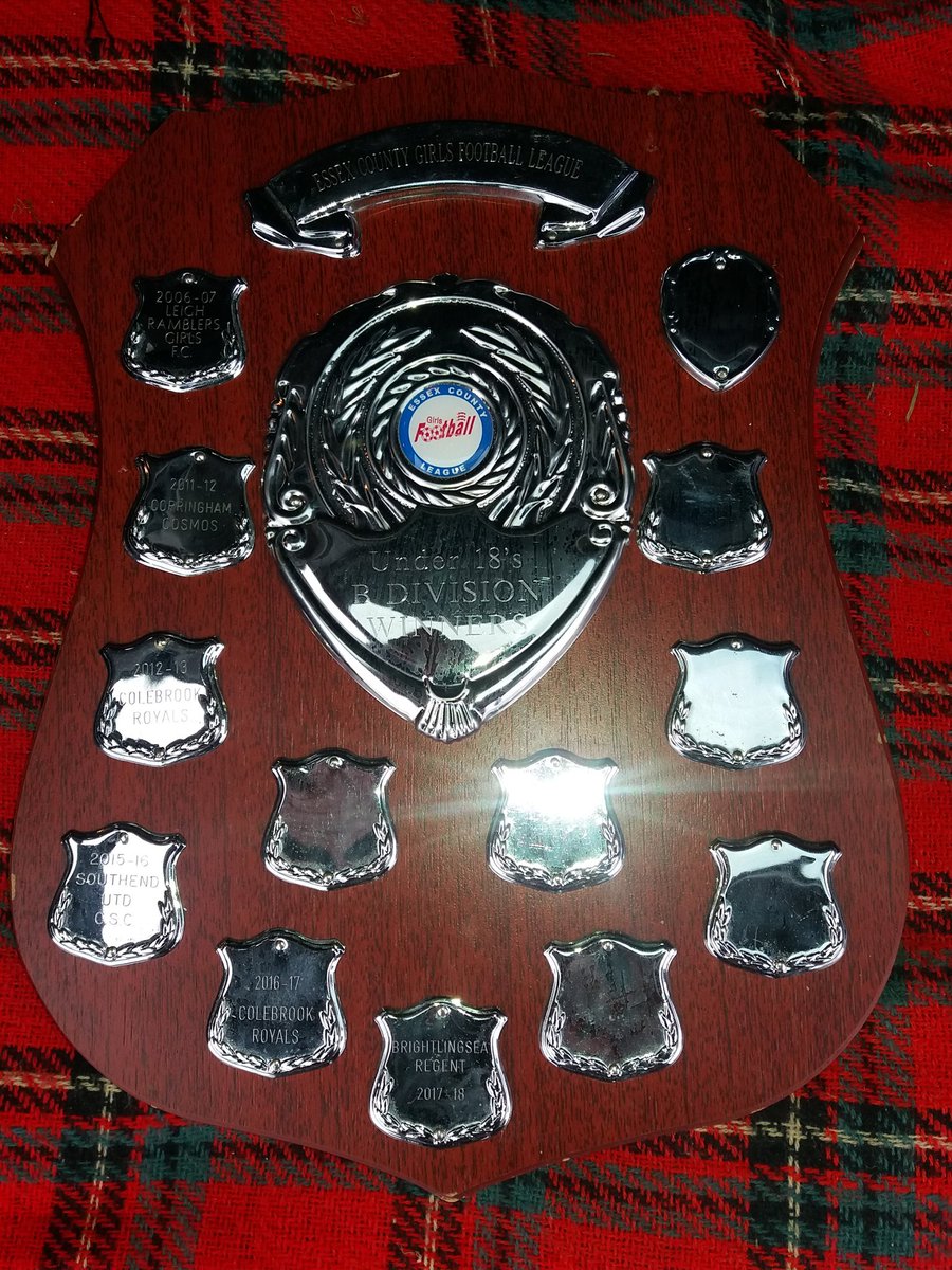 <a href="/rjsmaint/">Rich scott</a> <a href="/Brightlingseafc/">Brightlingsea Regent FC</a> the end of another chapter for BRFC Ladies as last seasons Championship trophy is returned to ECGL BUT, the book must not end....keep it open ladies ⚽⚽⚽ keep playing please❤❤❤