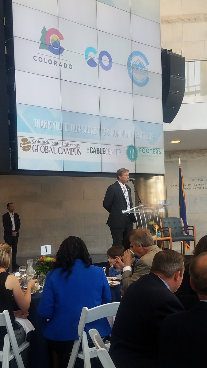 ColoradoBRT's tweet photo. The topic of conversation at the #COStateoftheState event? Change. #COBRT @LiveCiviCO @jwasden https://t.co/ZYV0uSYS7B