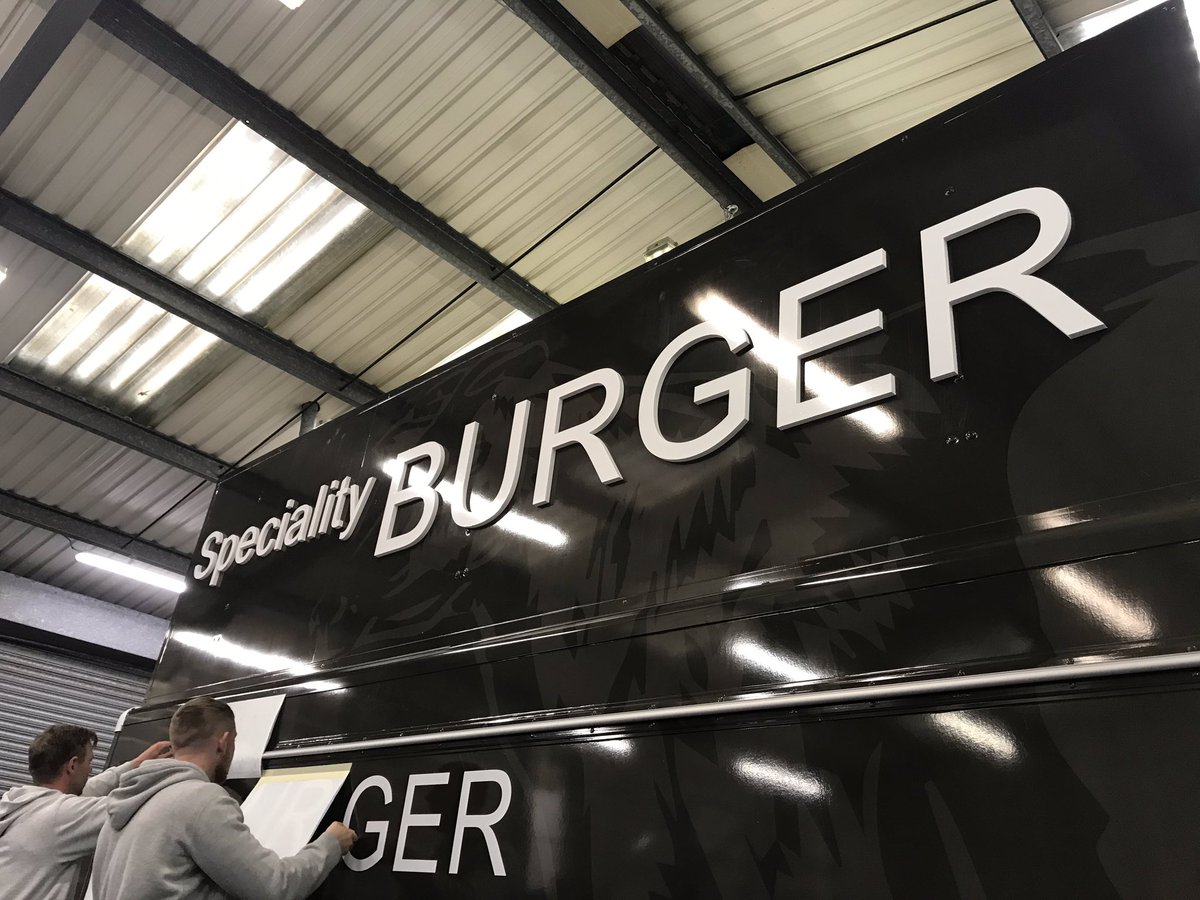 Final touches from @N1Visual #SpecialityBurger #NottinghamsFinestFastFoods