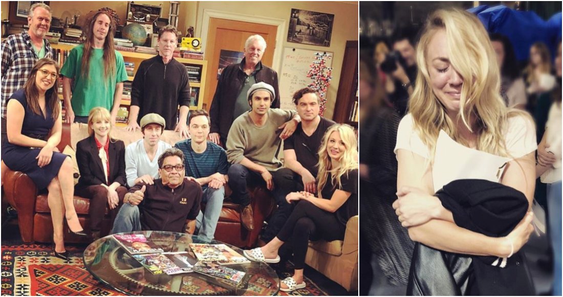 SinEmbargoMX's tweet photo. #FOTOS: Kaley Cuoco conmociona a fans luego de haber leído guión final de The Big Bang Theory https://t.co/7NoIFw2UA4 https://t.co/mBehMEZBqZ