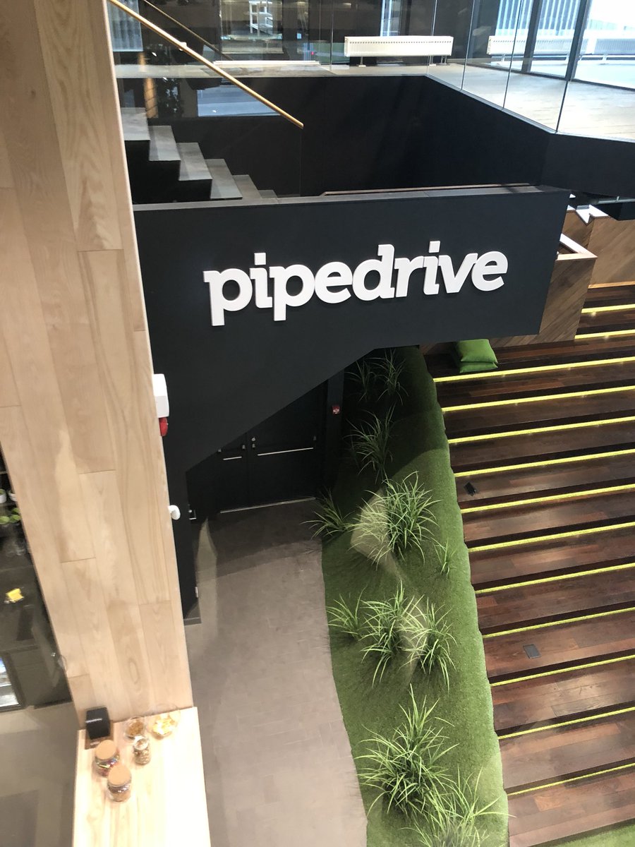 Had the amazing opportunity to have a tour of the <a href="/pipedrive/">Pipedrive</a> office in Tallinn, Estonia today. Pipedrive is said to be a future unicorn in the CRM and sales sector.