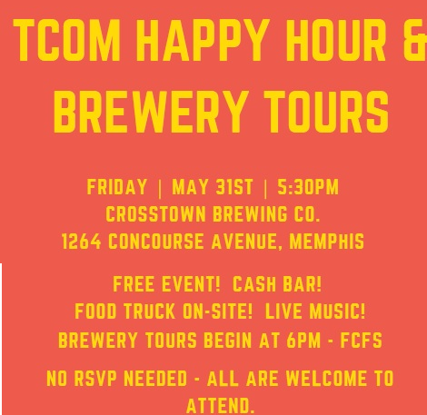 TCoMemphis's tweet photo. Join us @BeerCrosstown on May 31st! https://t.co/5jEx65SXhs