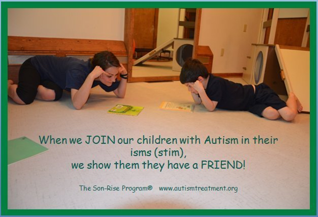 CamilaSonRise's tweet photo. Joining a child in their world...
That's being a friend! ❤️👊❤️
Let us not stop our children from doing what's important to them...

Loving #Autism #Friends #SonRiseProgram #JoinIn #AutismParents https://t.co/hlJo8aEmdK