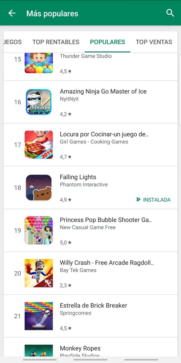 Phantom_Int's tweet photo. Popular Arcade Games!!
We are in top 18 🐻❤
Help us to be the number one
https://t.co/5NKYqfiyQy

#gamedev #indiedev #indiegame #madewithunity #mobilegame https://t.co/5TMJ1AygBS