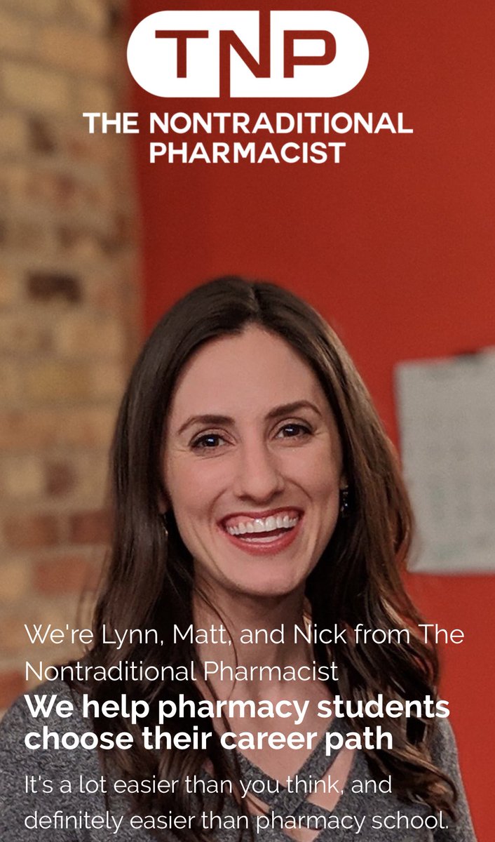 Reach out to this amazing team of #Pharmacist Creative Career mavens 
<a href="/TNPharmacist/">The Nontraditional Pharmacist</a> 

mailchi.mp/0d206872549f/g…