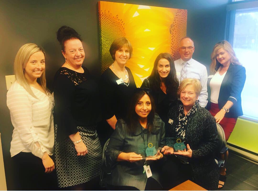 Today we honoured our friends at <a href="/MeridianCU/">Meridian CU</a> &amp; their outstanding support &amp; partnership with our <a href="/fill_the_pig/">Fill The Pig, Feel Better!</a> Piggy Bank Campaign which kicked off this past February. Thanks to them and YOU, we raised $50,000 for Pathstone. Support those who support us #fillthepig #kidscount