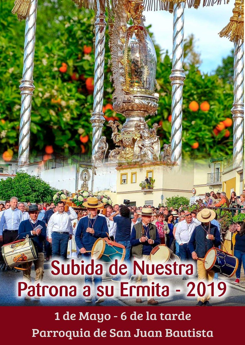 PatronasMalaga's tweet image. El próximo miércoles 1 de Mayo a las 18h00 se procederá (D.m.) al traslado de Nuestra Señora de la Fuensanta, patrona de Coín, desde la parroquia de San Juan Bautista hasta su ermita. #FuensantaDeCoín