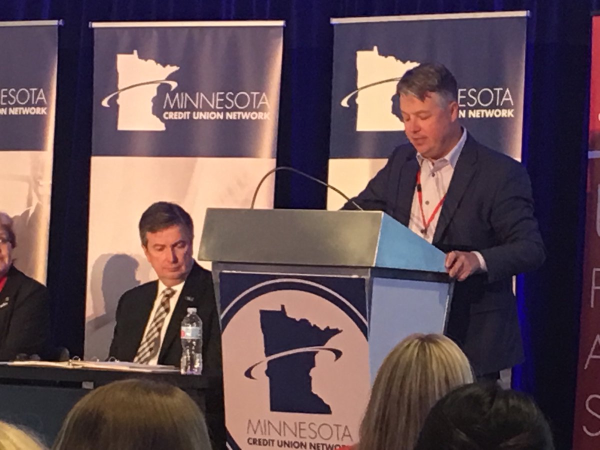 joel22882's tweet photo. Proud to work for a credit union focused on the financial needs of every Minnesotan. Below, Affinity Plus CEO Dave Larson reports on industry association MNCUN Advocacy efforts. #affinityplusproud https://t.co/MPohNFtg9w
