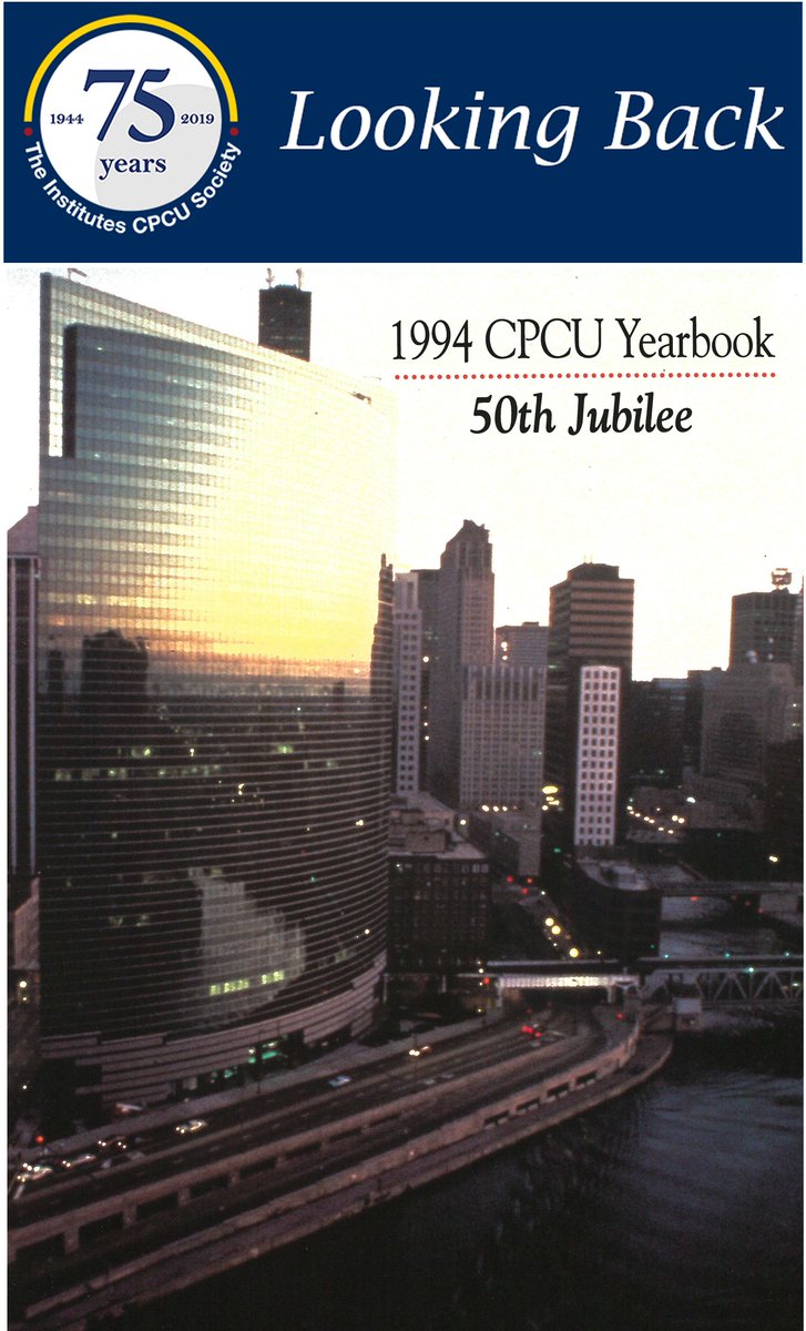 #tbt to our 50th Annual Meeting in Chicago! Will we be seeing you at our 75th Anniversary in New Orleans September 21st-24th? #CPCU75