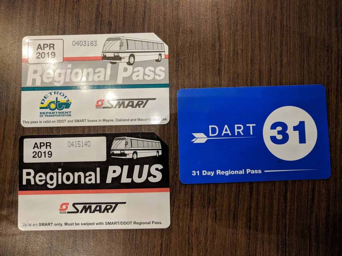 SMART Regional Passes and the new DART 31 Day Regional Pass