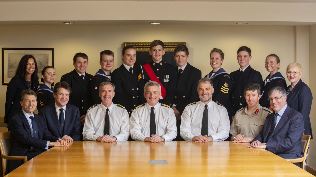 AdmPhilipJones's tweet image. Today it was a pleasure to welcome the 1SL Cadets to the Navy Board – a great opportunity for these bright young ambassadors of our cadet organisations to learn about the management of the service and in particular to meet with our non-executive directors.