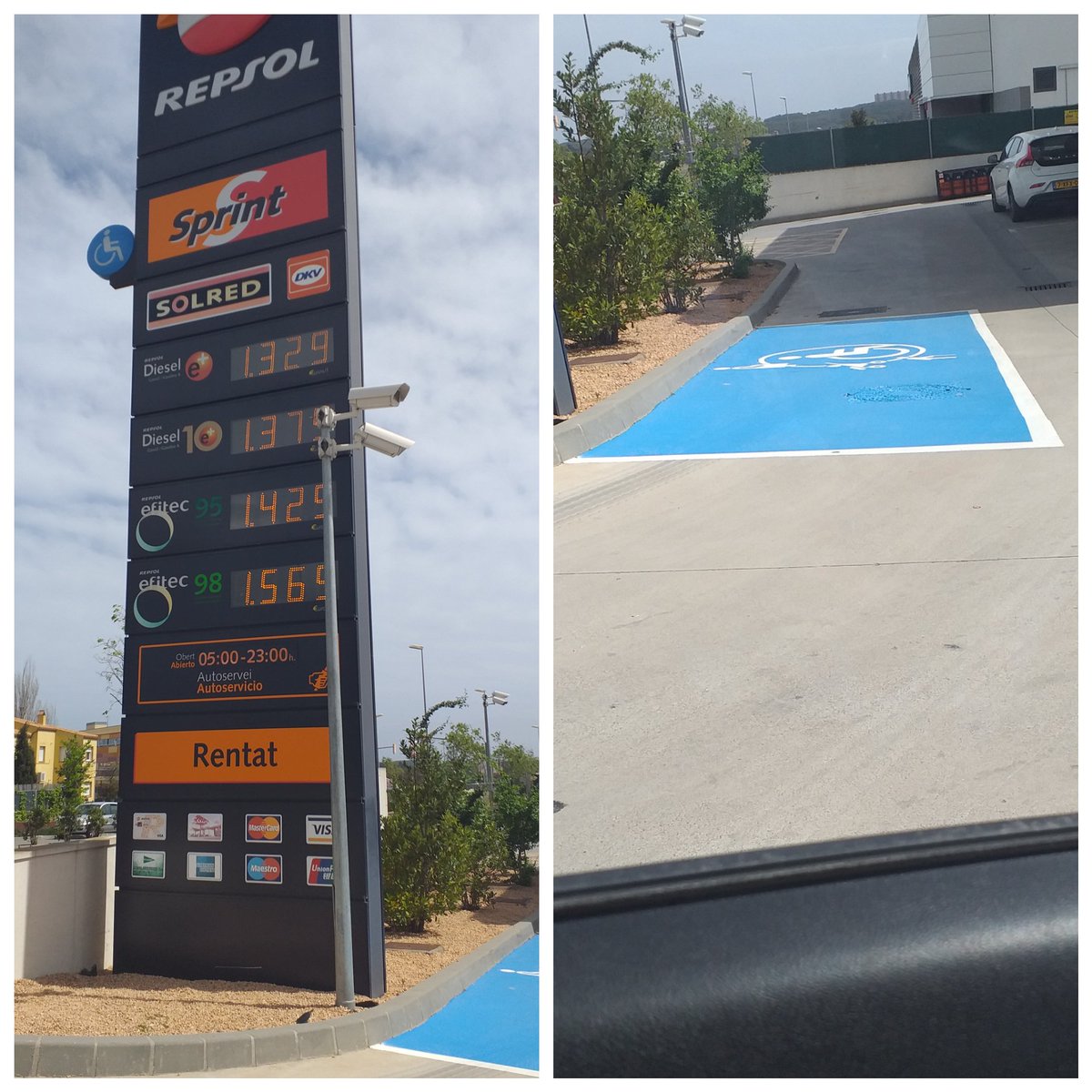 ClaudiaVTUoc's tweet photo. Tinc molta curiositat per saber quin significat té això. En un principi com a gasolinera que és, pensava que era per reposar gasolina en un espai incorporat per mobilitat reduïda. Però no. Què penseu que significa? #sharediversitas #diversitatuoc3 https://t.co/JtaMtErV7B