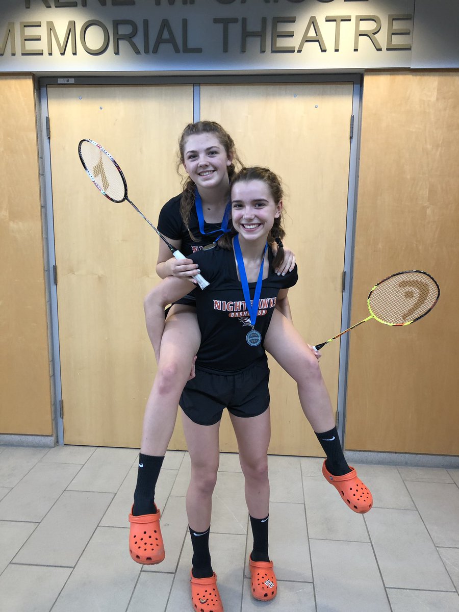 mamaCbball's tweet photo. Congrats to Amy Hagman and Anna Glass on being GBSSA Champs for Junior Girls Doubles in Bracebridge. Shoutout to Hennessy Langner and Emma Thomson on their 3rd Place Finish. @OSSAnnouncement @OSSEvents https://t.co/BKU6uXbQrb